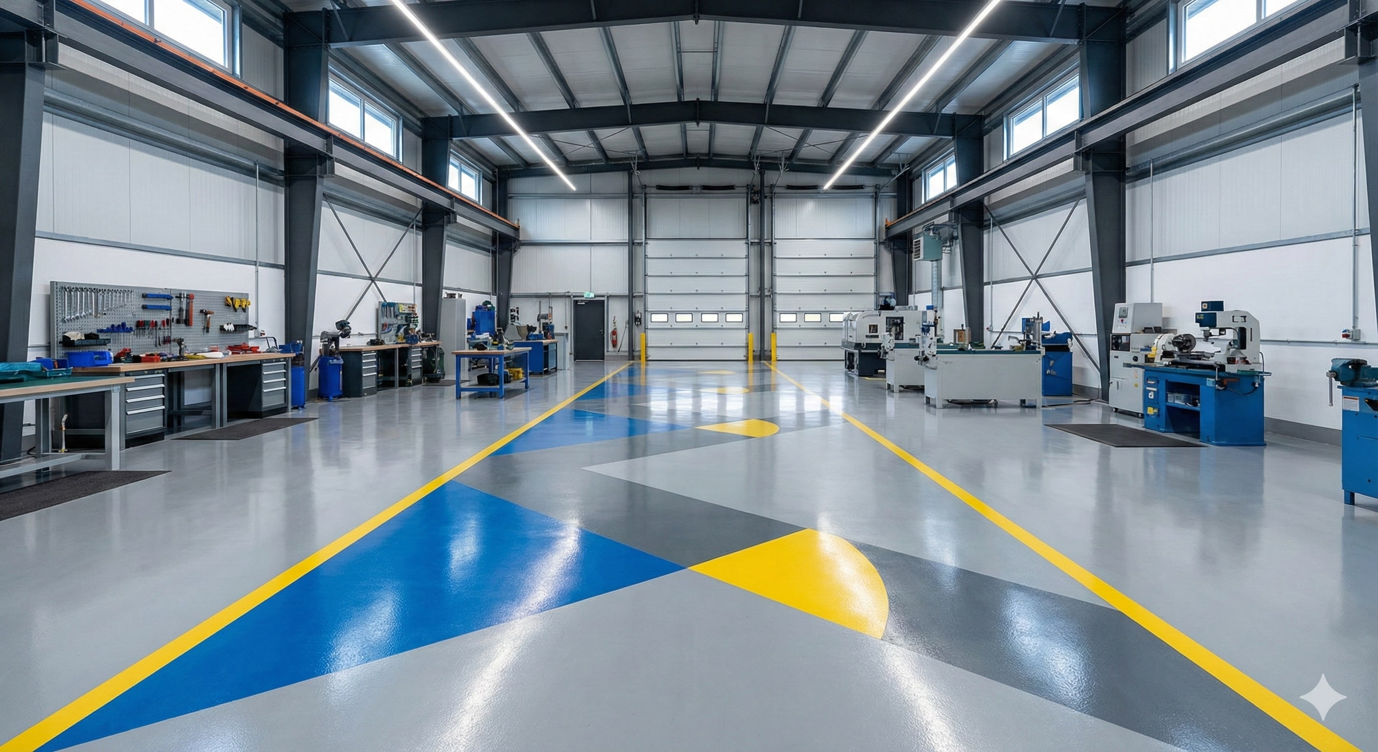 Industrial safety flooring