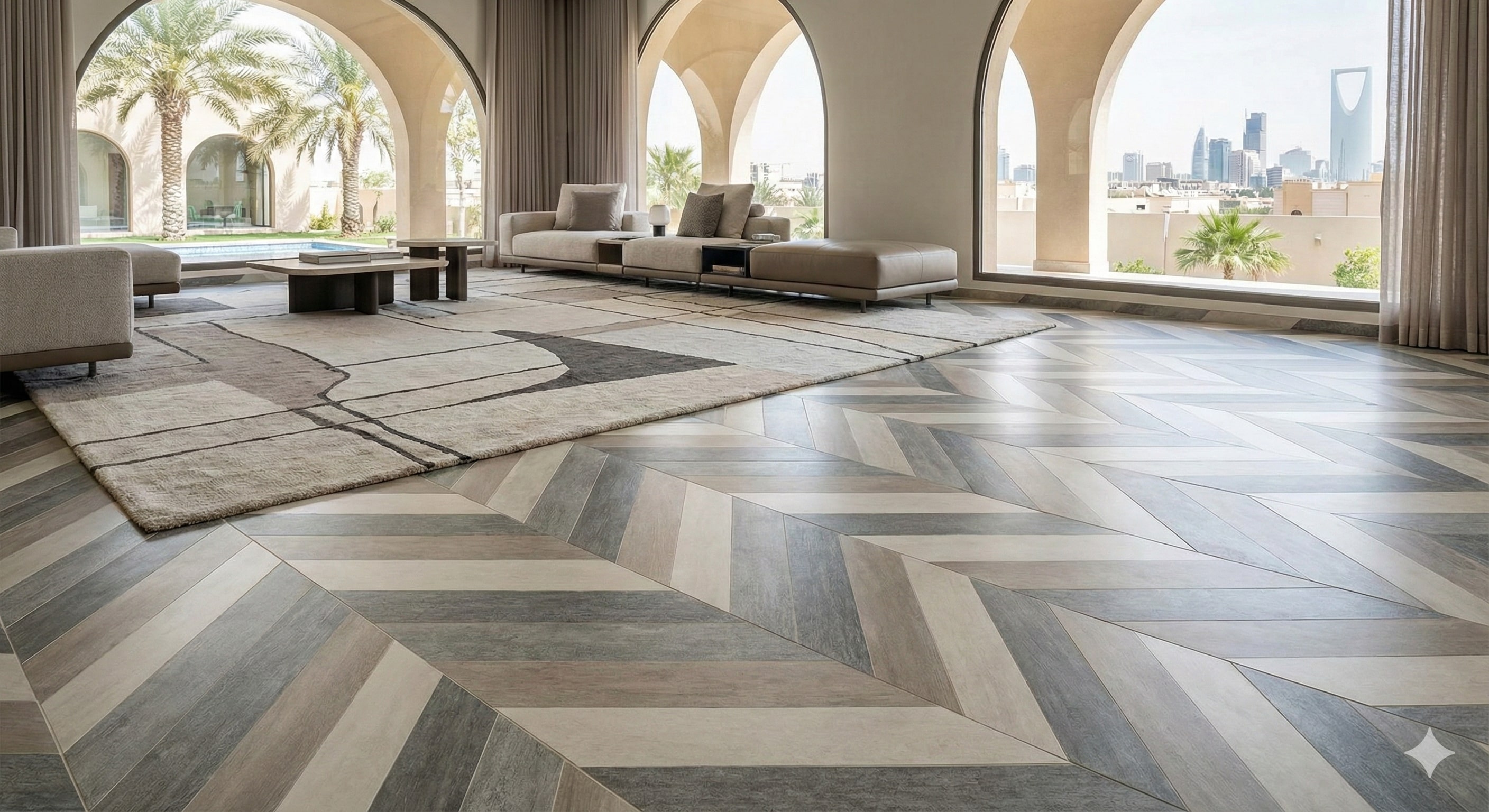 Patterned Tile Design