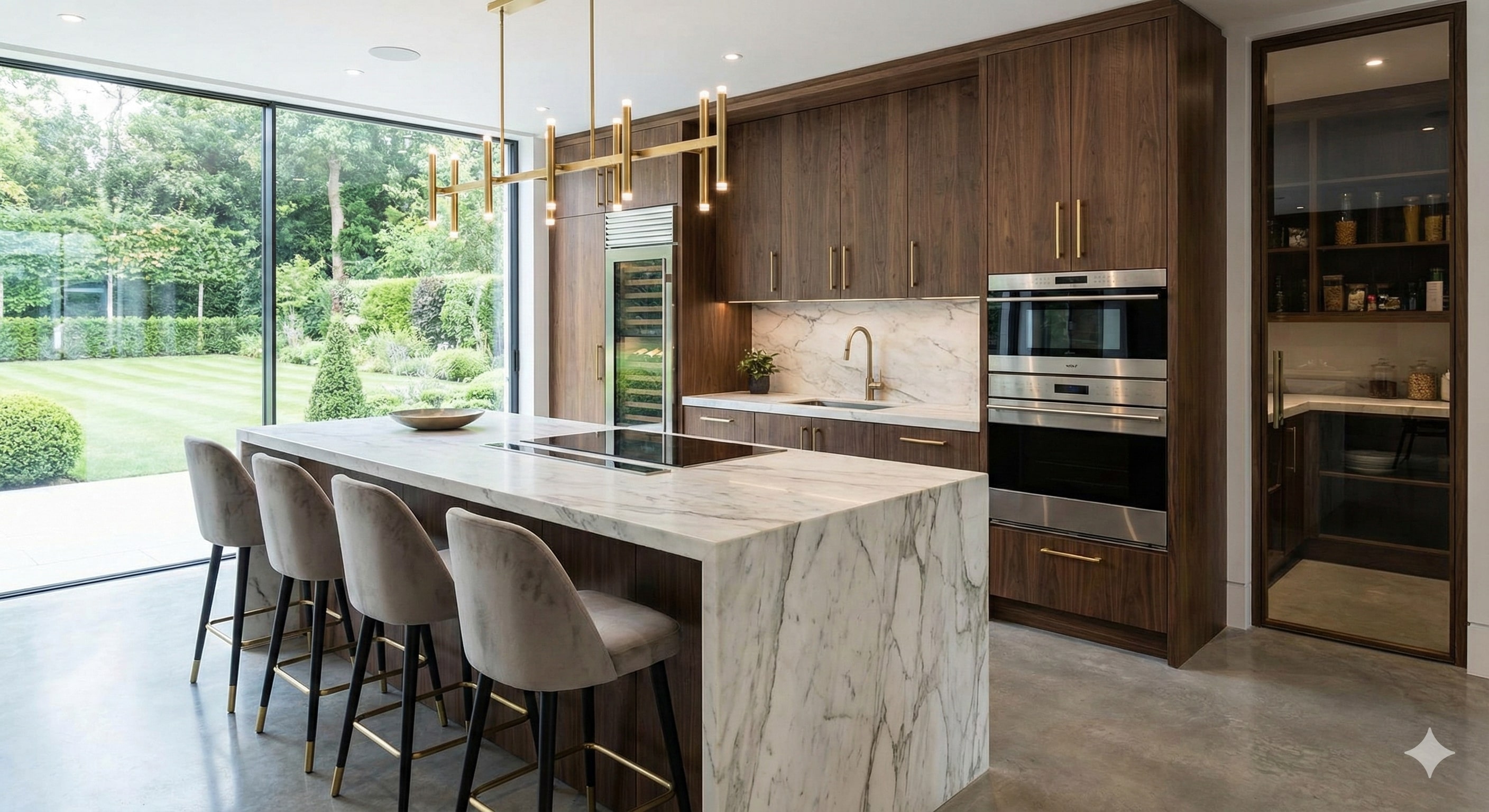 Ergonomic kitchen layout design