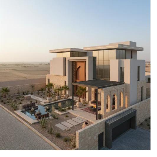 Al Hasa heritage villa modern design